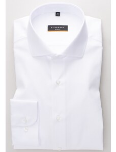 Zakázková výroba - Slim Fit - nežehlivá košile Eterna "Popeline" bílá