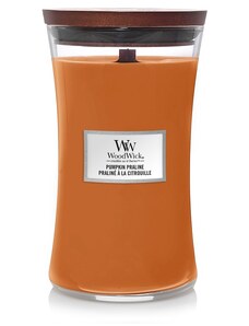 WoodWick Svíčka Pumpkin Praline váza velká, 609,5 g