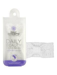Daily Concepts Daily Beauty Head Band kosmetická čelenka White