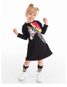 Denokids Unicorn Zebra Girls' Dress