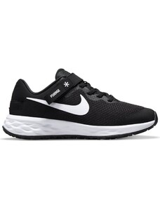 Nike Revolution 6 FlyEase BLACK/WHITE-DK SMOKE GREY