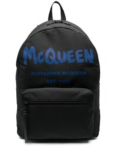 ALEXANDER MCQUEEN metropolitní batoh s graffiti