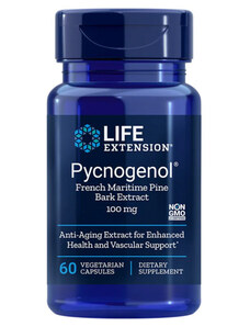 Life Extension Pycnogenol 60 ks, vegetariánská kapsle, 100 mg