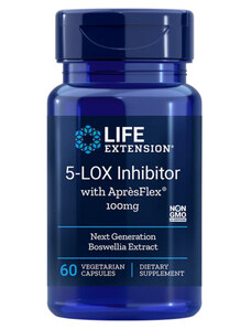 Life Extension 5-LOX Inhibitor with AprèsFlex 60 ks, vegetariánská kapsle, 100 mg