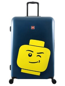 LEGO Luggage ColourBox Minifigure Head 28\" - Námořnická modř tmavě modrá