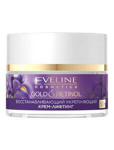 Eveline cosmetics Gold & Retinol Protivráskový zpevňující pleťový krém 50+ 50 ml
