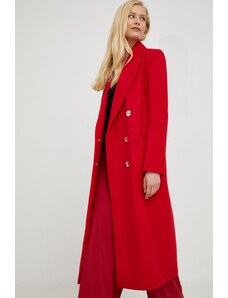 Červené, dlouhé dámské kabáty | 290 kousků - GLAMI.cz