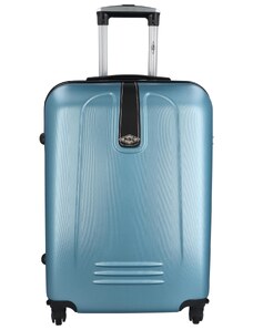 RGL Plastový cestovní kufr Peek, metalická modrá M