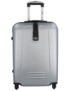 RGL Plastový cestovní kufr Peek, stříbrná L