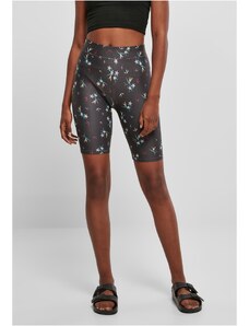 UC Ladies Dámské měkké AOP Cycle Shorts blackfloret