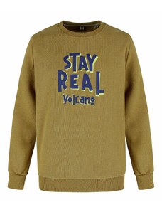 Volcano Regular Sweatshirt B-Andy Junior B01431-S22 Olive