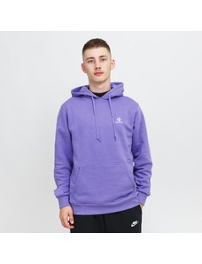 Converse Embroidered star chevron fleece pullover hoodie WILD LILAC