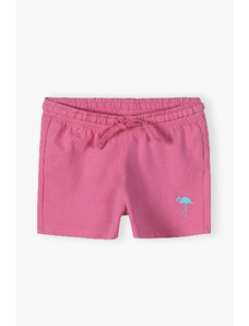 Lincoln & Sharks Dívčí růžové šortky