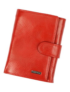 Menší červená kožená peněženka Albatross A-3239