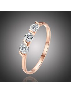 Victoria Filippi Pozlacený prsten se zirkony Sebastiani Gold