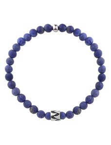 Manoki Korálkový náramek Daniel - 6 mm lapis lazuli, etno styl