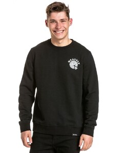 MeatFly Pánská mikina Pizza Crewneck 2022 Black