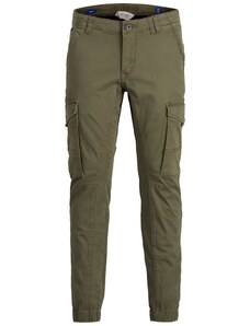 Jack & Jones Junior Kalhoty 'Paul' khaki