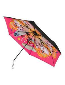 miniMAX Skládací deštník / slunečník SUMMER s ochranou UPF50+ růžový