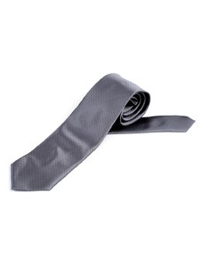 Saténová kravata šedá