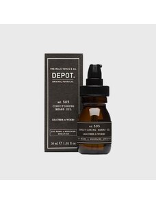 Depot 505 Conditioning Beard Oil Leather & Wood vyživující olej na vousy 30ml