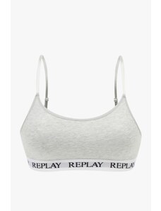 REPLAY UNDERWEAR dámská podprsenka šedá