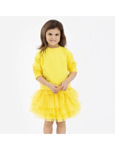MUFFIN MODE Dívčí tylová TUTU sukně, žlutá