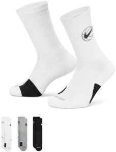 Ponožky Nike U NK CREW EVERYDAY BBALL 3PR da2123-902