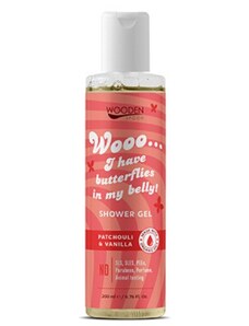 Sprchový gel "I have butterflies in my belly" WoodenSpoon 200 ml