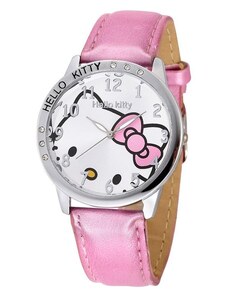 Načančaná.cz Dětské růžové hodinky Hello Kitty