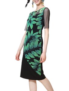 Zelené šaty Desigual | 20 kousků - GLAMI.cz