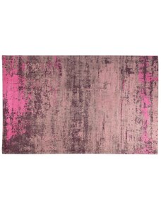 Moebel Living Růžový látkový koberec Charlize 240 x 160 cm