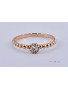 Couple Luxur Zlatý dámský prsten 1263030 Velikost prstenu: 52
