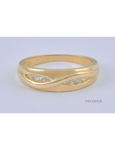 Couple Zlatý dámský prsten 5311008 Velikost prstenu: 56