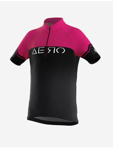 Bicycle Line Dětský cyklistický dres AERO S2 růžový