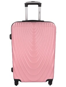 RGL Cestovní kufr Travel Pink, růžová L