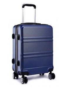 KONO Cestovní kufr - Ariel, na kolečkách cestovní, velký, modrý