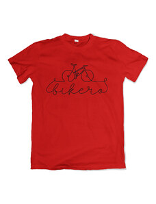 Bikero - triko dámské sign červené -