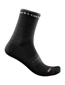 Castelli - dámské ponožky rosso corsa 11 černá