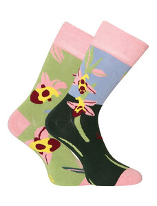 Veselé bambusové ponožky Dedoles Orchidej hmyzovník (D-U-SC-RS-C-B-1553)