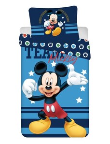 JERRY FABRICS Povlečení Mickey Team Bavlna, 140/200, 70/90 cm