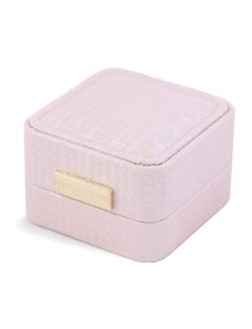 Tiniana Luxusní dárková krabička na šperky 5 *4cm růžová