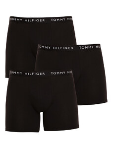 3PACK pánské boxerky Tommy Hilfiger černé (UM0UM02204 0TE)