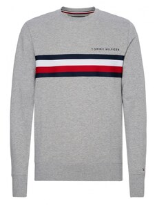 Pánská šedá mikina Tommy Hilfiger (slim fit)