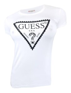 Bílá dámská trička Guess | 600 kousků - GLAMI.cz