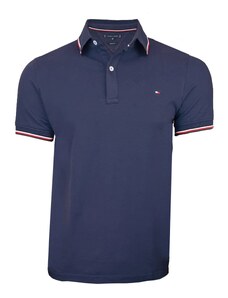 Pánské modré polo triko Tommy Hilfiger