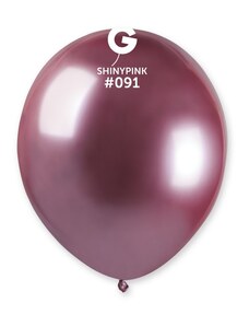 Gemar Balónek chromový - růžový 13 cm