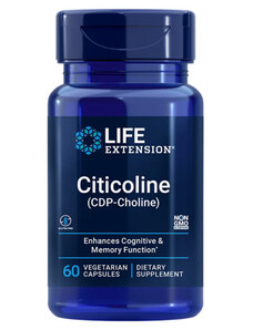 Life Extension Citicoline (CDP-Choline) 60 ks, vegetariánská kapsle, 250 mg