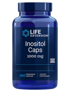 Life Extension Inositol Caps 360 ks, vegetariánská kapsle, 1000 mg
