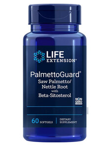 Life Extension PalmettoGuard Saw Palmetto/Nettle Root Formula with Beta-Sitosterol 60 ks, gelové tablety